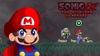 Sonic.exe The Disaster 2D Remake moments-It's-a me, Mario, let's a go
