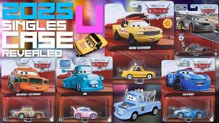 Mattel Disney Cars 2025 Singles Case U COMPLETE Contents - Fiber Fuel Chief Masha Cam Spinner Cho