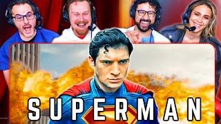 SUPERMAN TRAILER REACTION!! Teaser Trailer Breakdown | DC Studios | James Gunn