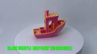 3D Jake Magic PLA Juicy Peach Benchy 3/8