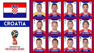 Croatia's 2018 FIFA WORLD CUP Squad | Croatia Squad - 2018 World Cup Squad | Iconic Squads