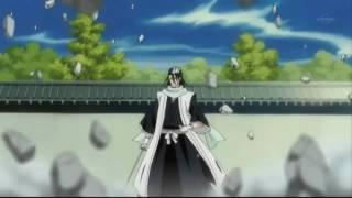 Bleach - Byakuya blows up the swimming pool