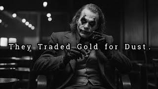 They Traded Gold for Dust, and Now They See the Difference