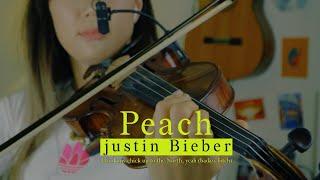 [ Justin Bieber(저스틴비버) - 'Peaches(피치)'  ] 바이올린 연주 #악보이벤트_7회