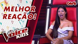 SIMONE E SIMARIA SE EMPOLGAM PRA VIRAR A CADEIRA | THE VOICE KIDS | Mundo Gloob