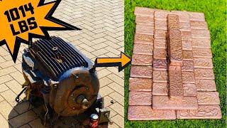 461KG Massive Motor Melt Down - Scrapyard Search - ASMR Metal Melting - BigStackD Trash To Treasure