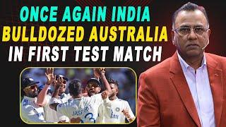 Once again India bulldozed Australia in first Test Match | Basit Ali