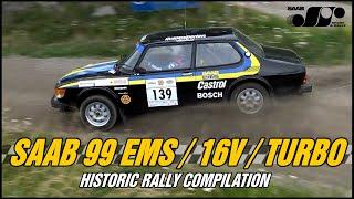 Saab 99 EMS / 16V / Turbo - Historic Rally Compilation