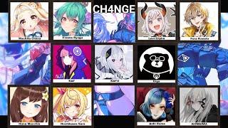 Giga - CH4NGE (Nijisanji/Utaite/CeVIO) Mashup/Chorus