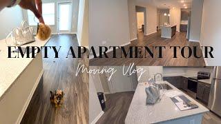 MOVING VLOG | Empty Apartment Tour | Moving to Georgia!