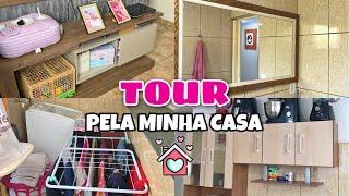 TOUR PELA MINHA CASA COMPLETO!   #casanova #tourpelaminhacasa #vidadecasada #rotina #decoração