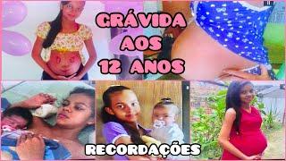GRÁVIDA AOS 12 ANOS / MUITO EMOCIONANTE / RECORDAÇÕES / MINHA GRAVIDEZ  | Mãe Aos 13