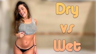 [4K] Transparent Haul | Dry vs Wet with Nina