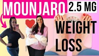 MOUNARO 2.5 mg FOR WEIGHT LOSS - EVERYTHING YOU NEED TO KNOW! (Mounjaro Tirzepatide Weight Loss)