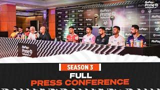 RuPay Prime Volleyball League Season 3 powered by A23: Press Conference | RuPay PVL Powered by A23