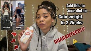 HOW TO GAIN WEIGHT IN 2 WEEKS!! (2023) | BOOST NUTRITIONAL DRINK (part 2) #weightgain #fitness