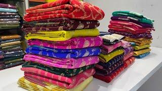 Banarasi Russian Silk Crepe Georgette Silk Saree