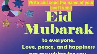 Eid Mubarak wishez and Greeting app@future welfare