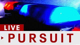 Authorities in pursuit of vehicle in LA County