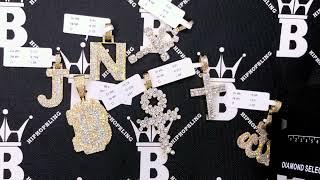 Real 10K Gold Diamond Pendants | New Releases from Hip Hop Bling