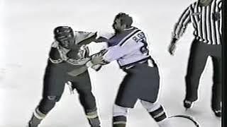 Patrick Cote vs Sylvain Blouin NHL Sept 21/99