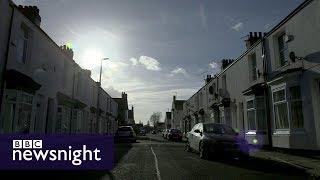 A street in Middlesbrough   - BBC Newsnight