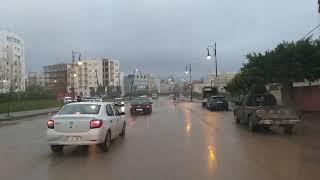 رياح قوية مصحوبة بأمطار  تشهدوها مدينة طنجة.بلال ز77 / bilal z77