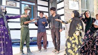 Mohammad's second wife comes to Hadi and Zainab's house with a police officer.