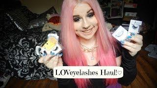 LOVeyelashes Haul!