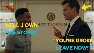 Black Man Dismissed in Luxury Jewelry Store—Minutes Later, Staff Realize He’s the CEO
