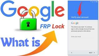 What is frp lock on Android? - factory reset protection - Google account verification