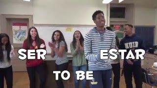 Spanish Song for 'Ser' and 'Estar' uses and conjugation in the Present tense