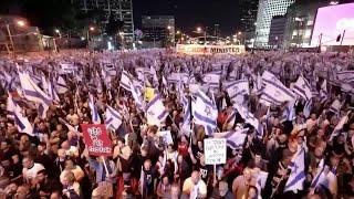 Israelis continue protests ahead of 75th Independence Day