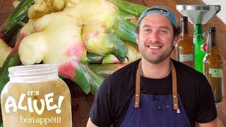 Brad Makes Ginger Beer | It's Alive | Bon Appétit