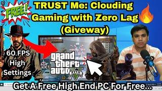 AntCloud India's First! Play Any Game on Your PC with Cloud Gaming For Free. (Live Proof - Zero Lag