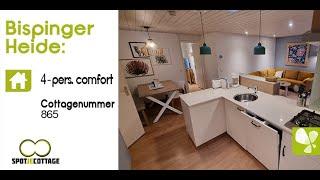 Spot Je Cottage | Cottage 865 4 persoons vernieuwde comfort | Center Parcs Bispinger Heide