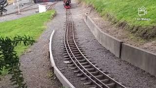 riding Eeyor at Keirunga Park Railway. and double header