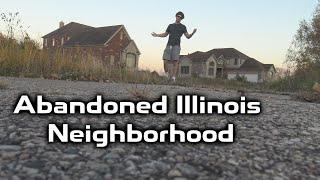 Exploring an Abandoned McMansion Subdivision in Illinois