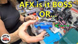 AFX mega G+ Boss Mustang unboxing & TEST DRIVE