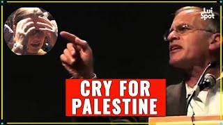 Jewish professor Norman Finkelstein shuts Israeli war allies