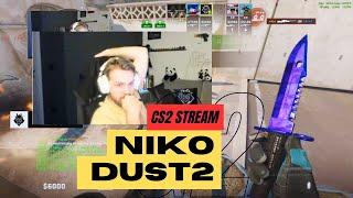 NiKo Stream - Map1 (Dust2) | May 22, 2024 #cs2 #pov