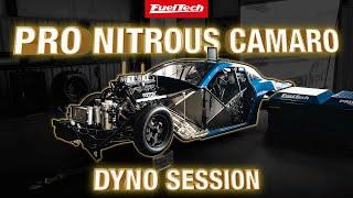 Pro Nitrous Camaro on our Hub Dyno! MAJOR power! | Coxwell Racing