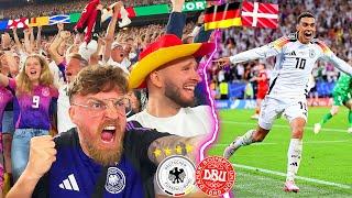 Deutschland vs. Dänemark - EM Stadionvlog  | WIR STÜRMEN INS VIERTELFINALE ️ | ViscaBarca
