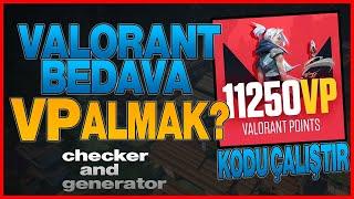 VALORANT BEDAVA VP HİLESİ??? - BEDAVA VALORANT VP ALDIM! - VALORANT VP CHECKER AND VP GENERATOR