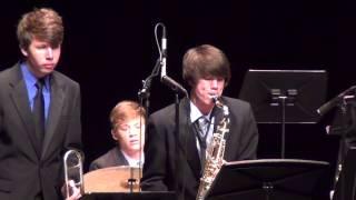 Kai hammond and combo playing at Spring Concert 5/2013