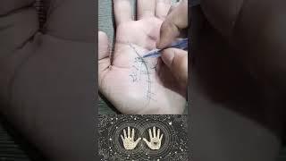 Rajyoga Life line in your palm #rajyoga #astrology #palmistry