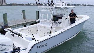 MAKO Boats: 334 CC Walk Around Review with George Poveromo