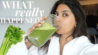 I drank CELERY JUICE for 7 Days and this is what happened...