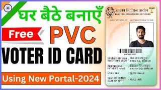 How To Apply For PVC Voter ID Card Online || New Portal 2024 [ Step By Step Guide]