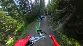 This BLUE Bike Park Trail Left Me Speechless